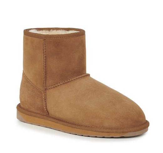 EMU Australia Winterstiefel Stinger Mini (weiches doppelseitiges Lammfell) kastanienbraun Damen